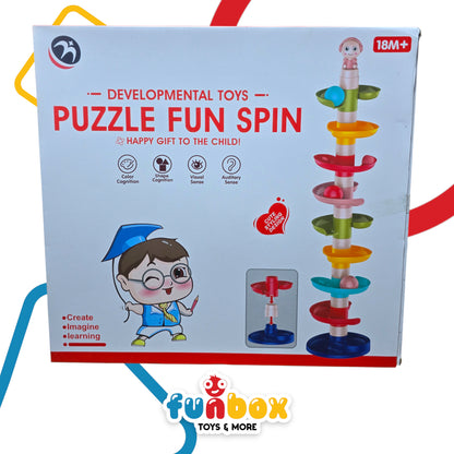Puzzle Fun Spin – Developmental Toy for Early Learning & Sensory Play