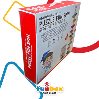 Puzzle Fun Spin – Developmental Toy for Early Learning & Sensory Play