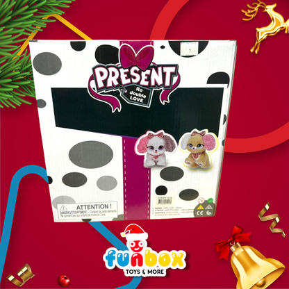 Present Puppy – Colorful Companions Wrapped with Love!