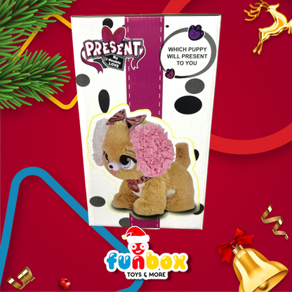 Present Puppy – Colorful Companions Wrapped with Love!