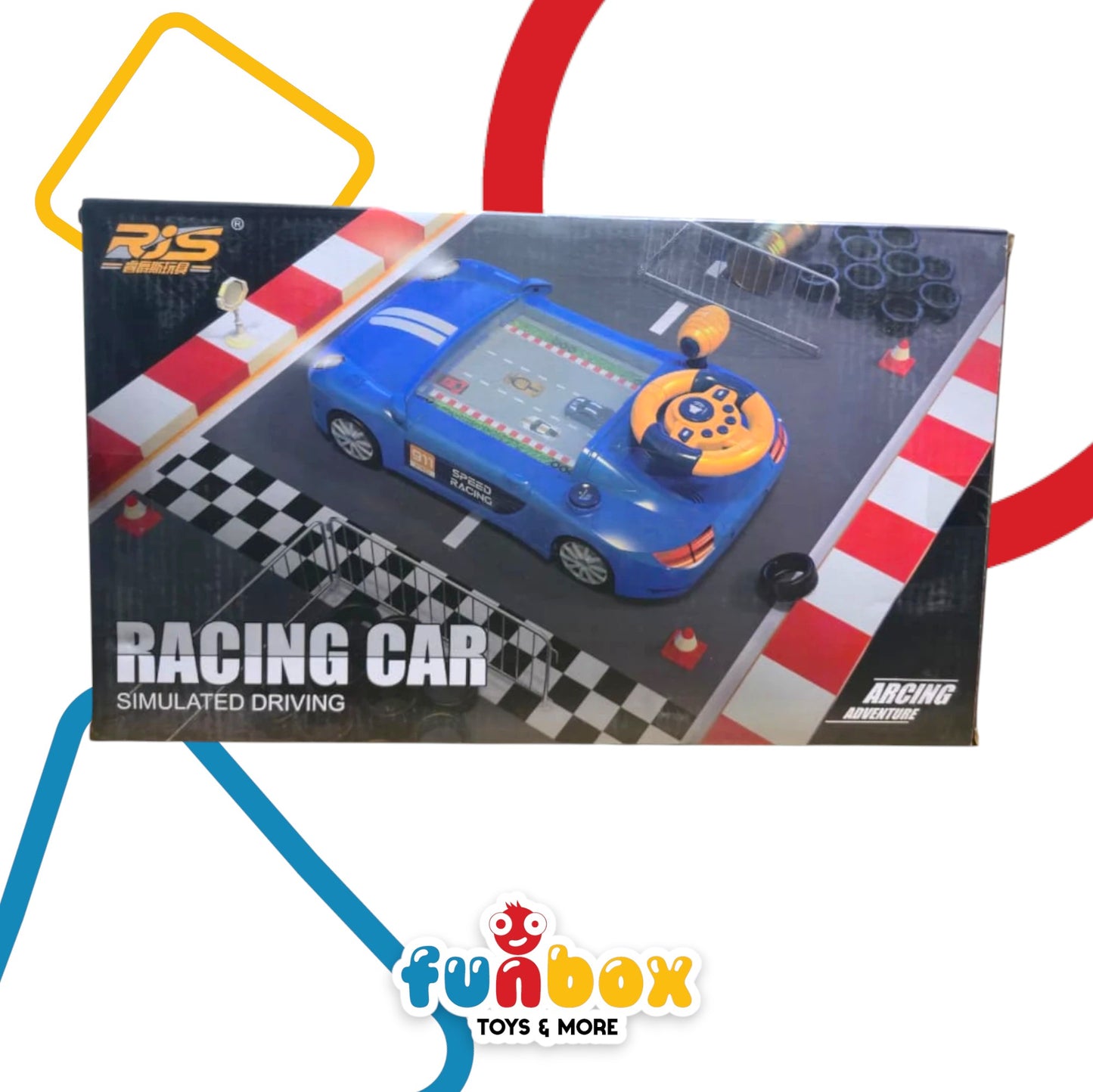 Racing Car –Speed Racing Toy with Simulated Driving Experience
