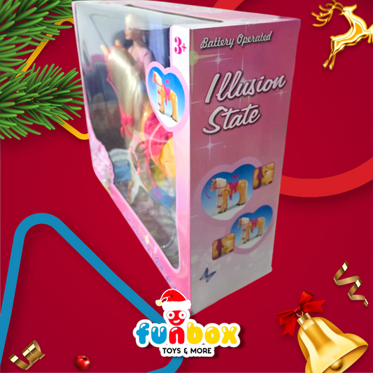 Riding Barbie – Imaginative Role Play Fun