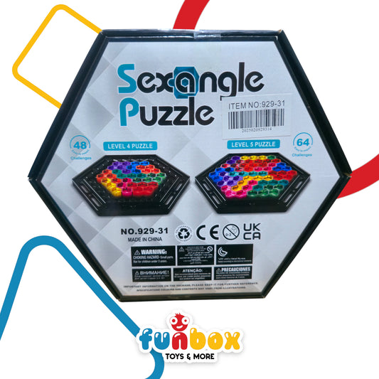 Sexangle Puzzle – Competitive Logic & Strategy Game for Kids