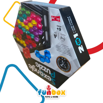 Sexangle Puzzle – Competitive Logic & Strategy Game for Kids