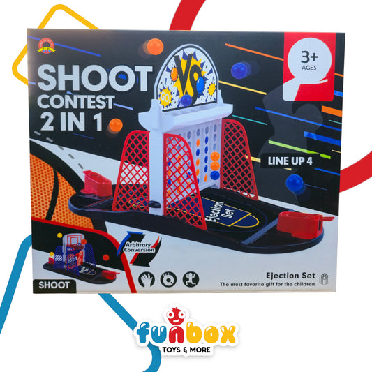 Shoot Contest 2-in-1 – Ejection Set & Shooting Game for Kids