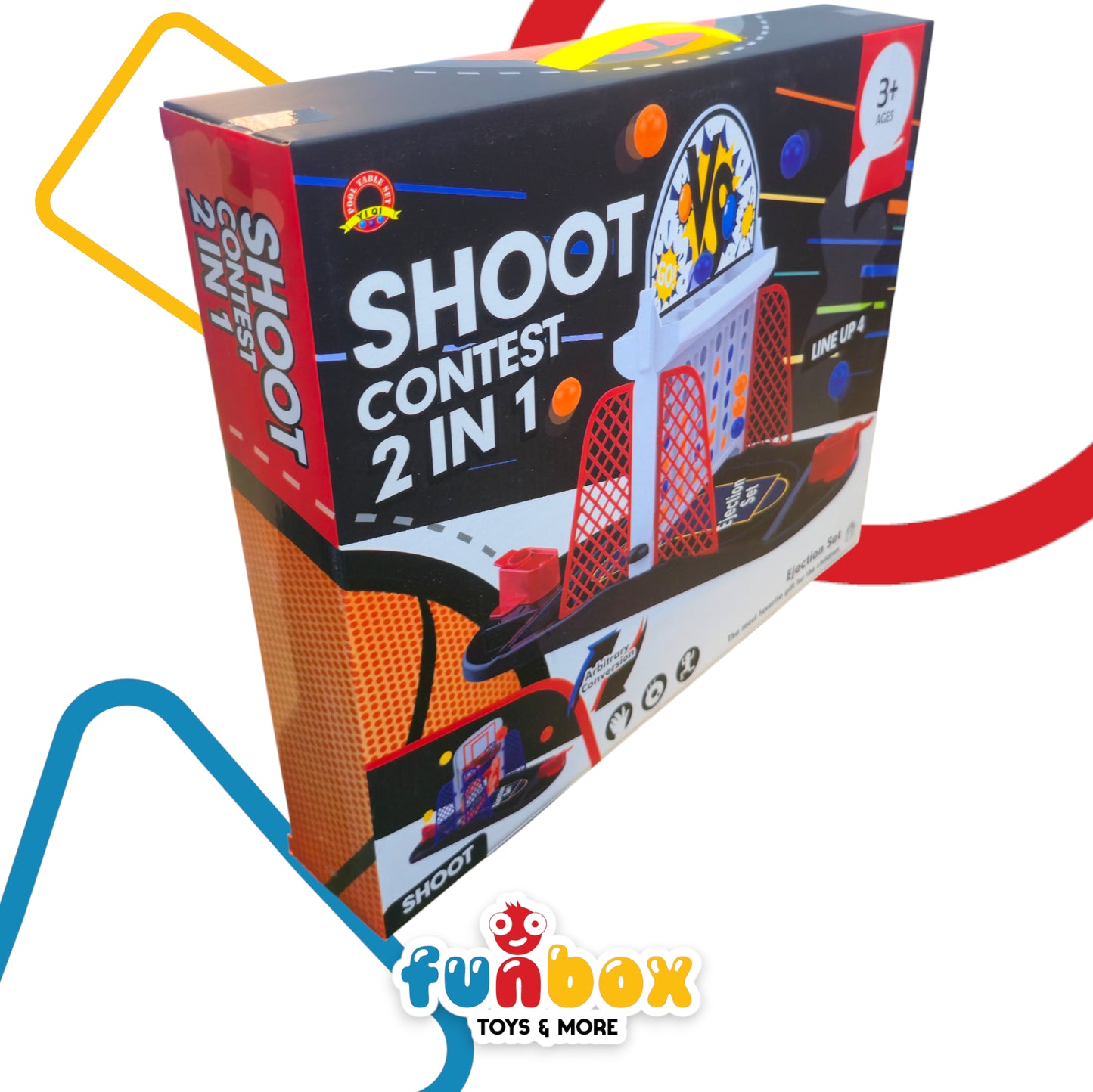 Shoot Contest 2-in-1 – Ejection Set & Shooting Game for Kids