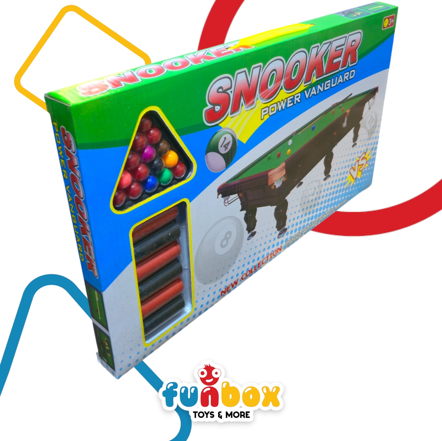 Snooker Power Vanguard – Fun & Interactive Snooker Toy for Kids