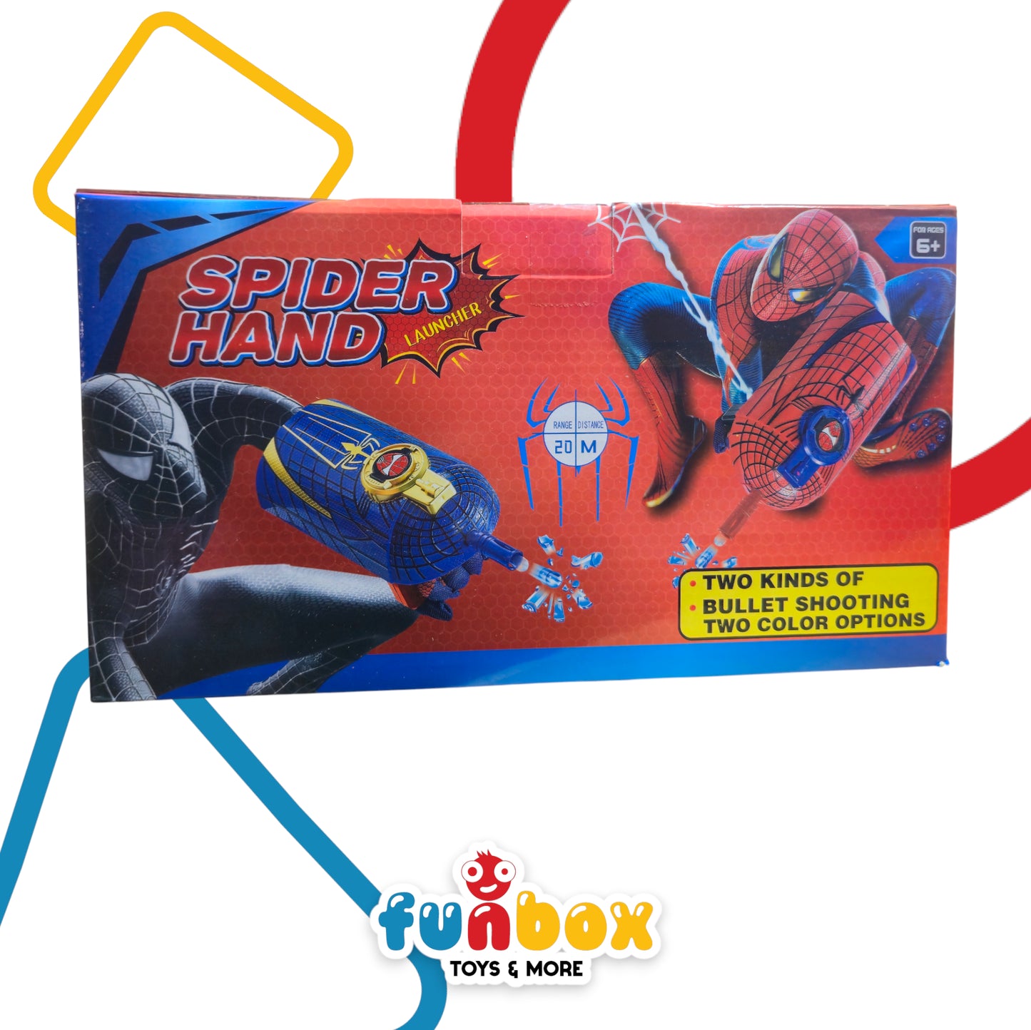 Spiderman Hand Launcher – Electric Continuous Firing Toy