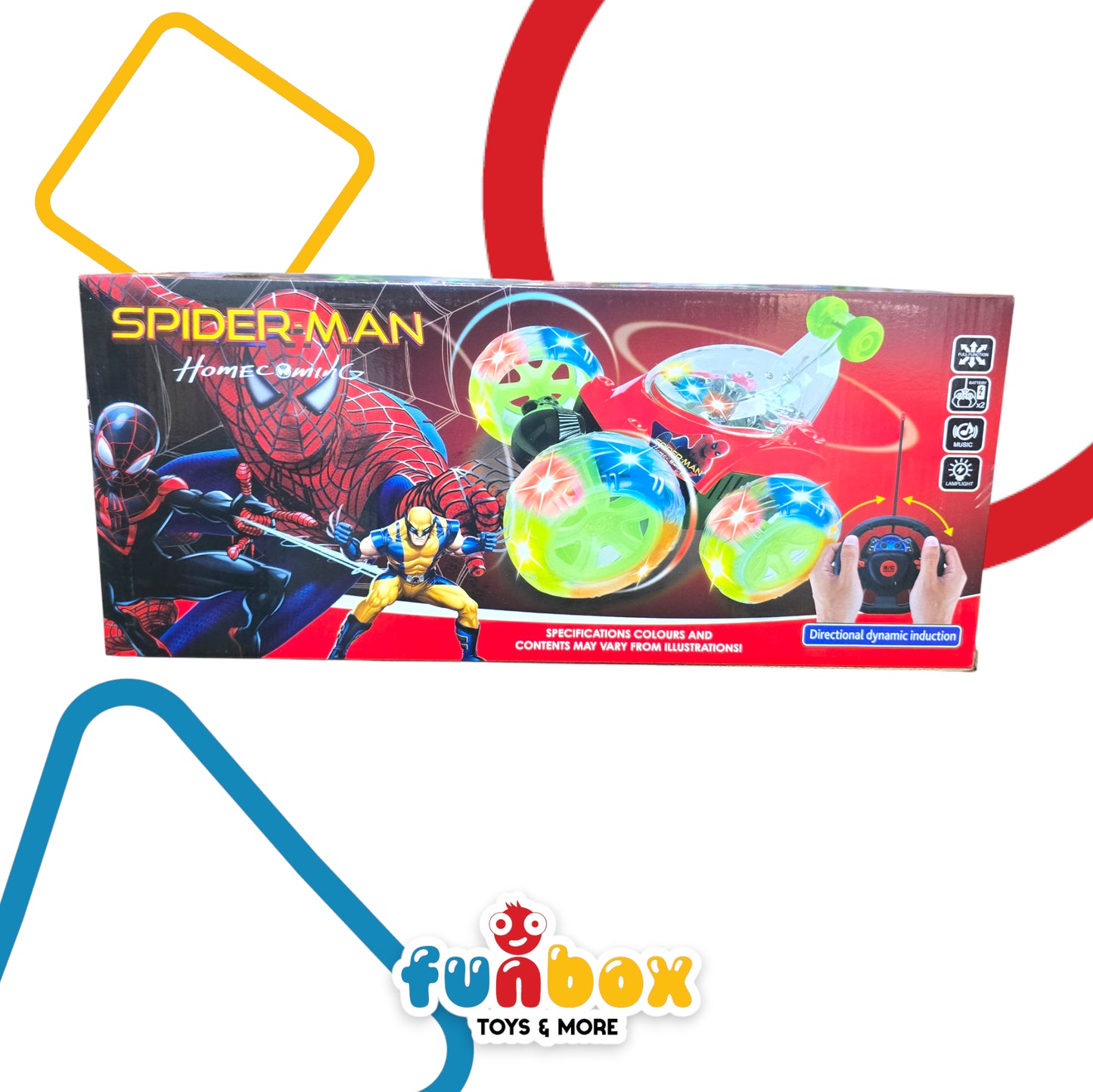 Spiderman Homecoming Powerful Race Game Car – Action-Packed Toy for Kids