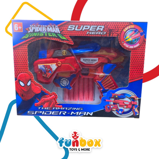 Spiderman Ultimate Sinister 6 – Superhero Action Toy with Gun for Kids