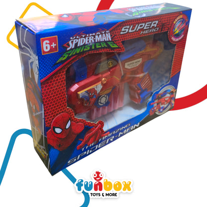 Spiderman Ultimate Sinister 6 – Superhero Action Toy with Gun for Kids