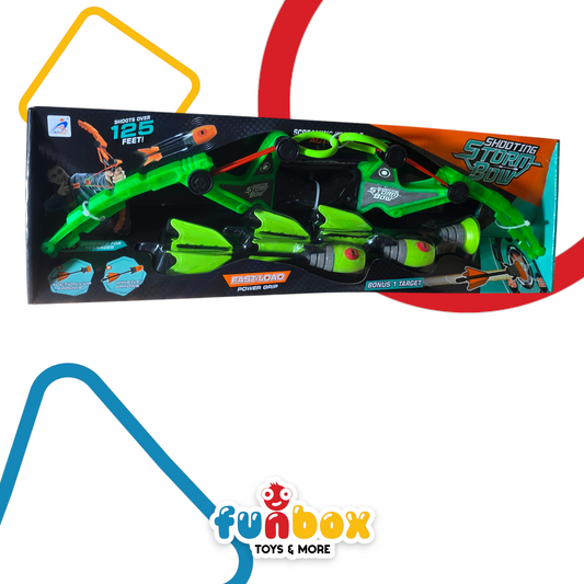 Storm Bow – High-Powered Shooting Toy with Bonus Target