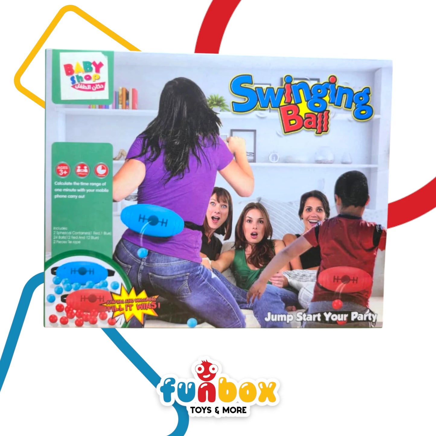 Swinging Ball Game – Active Party Toy for All Ages