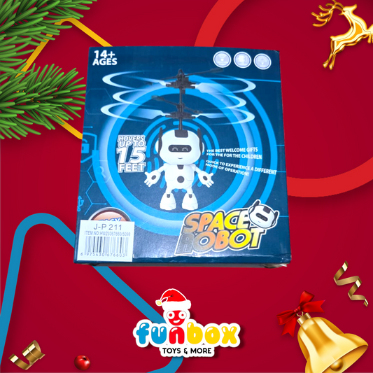 Flying Space Robot – Hovering Action Fun