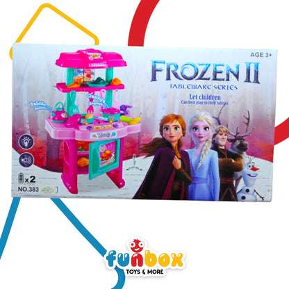 Tableware Kitchen Series – Frozen 2 – 31-Piece Pretend Play Set for Early Learning