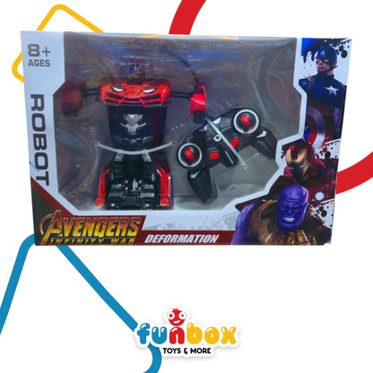 Transformers Robot – Avengers Deformation Spiderman Remote-Controlled Toy
