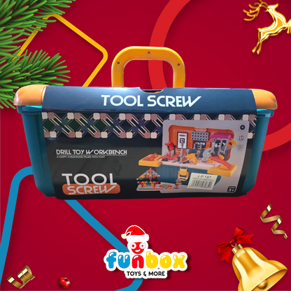 Tool Workbench with Drill – Creative Building Fun