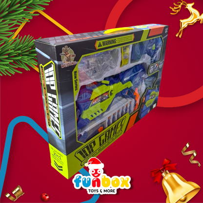 Top Games Blaster Series – Foam & Water Bullet Fun for Ages 8+!