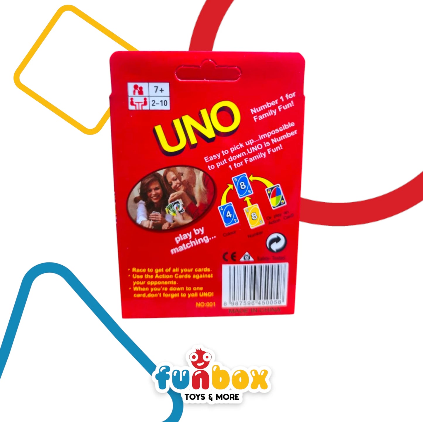 UNO – Classic Card Game for 2 to 10 Players