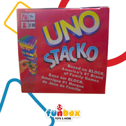 UNO Stacko – #1 Stacking Game for 2–10 Players