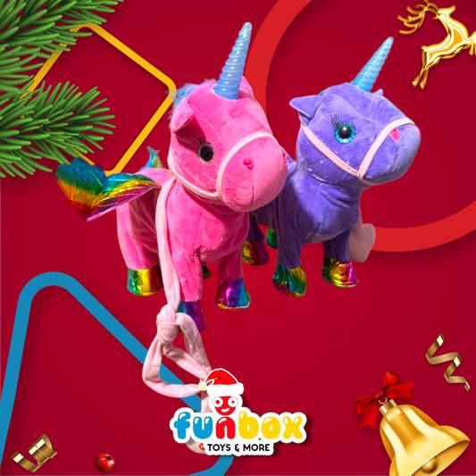 Winged Unicorn Plush – Colorful Magic for Ages 3+!