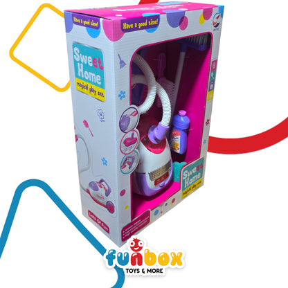 Vacuum Cleaner Sweet Home Play Set – Magical Toy with Artistic Design for Kids