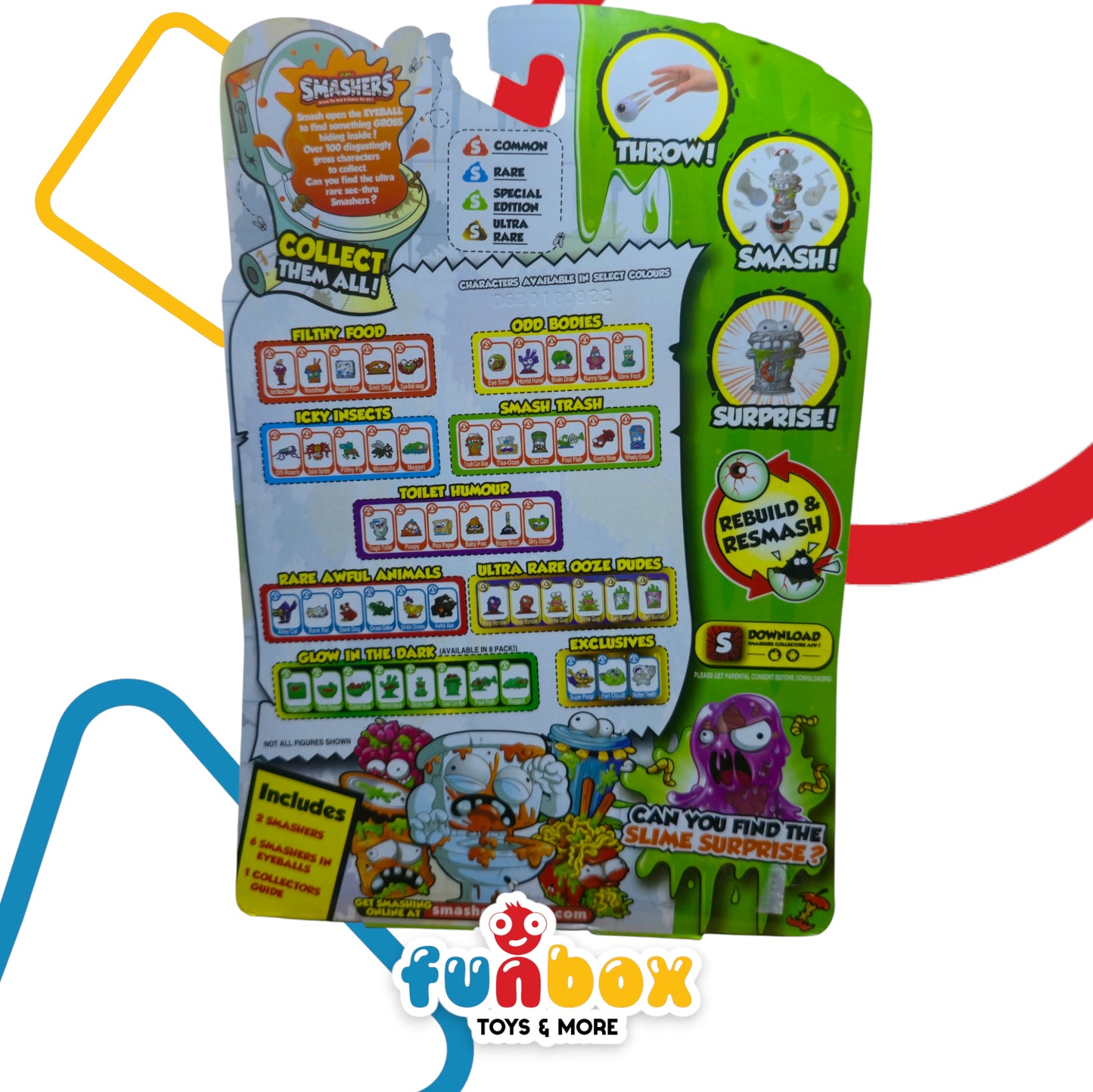 Smashers Eye Balls – 8-Pack Collectible Eyeball Smash Toy for Kids