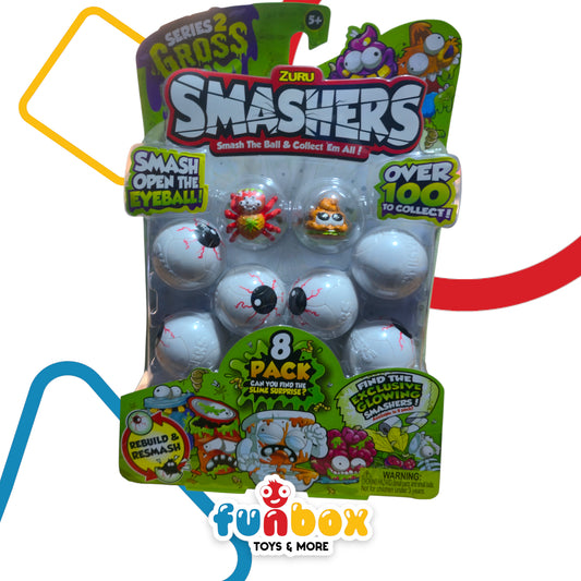 Smashers Eye Balls – 8-Pack Collectible Eyeball Smash Toy for Kids