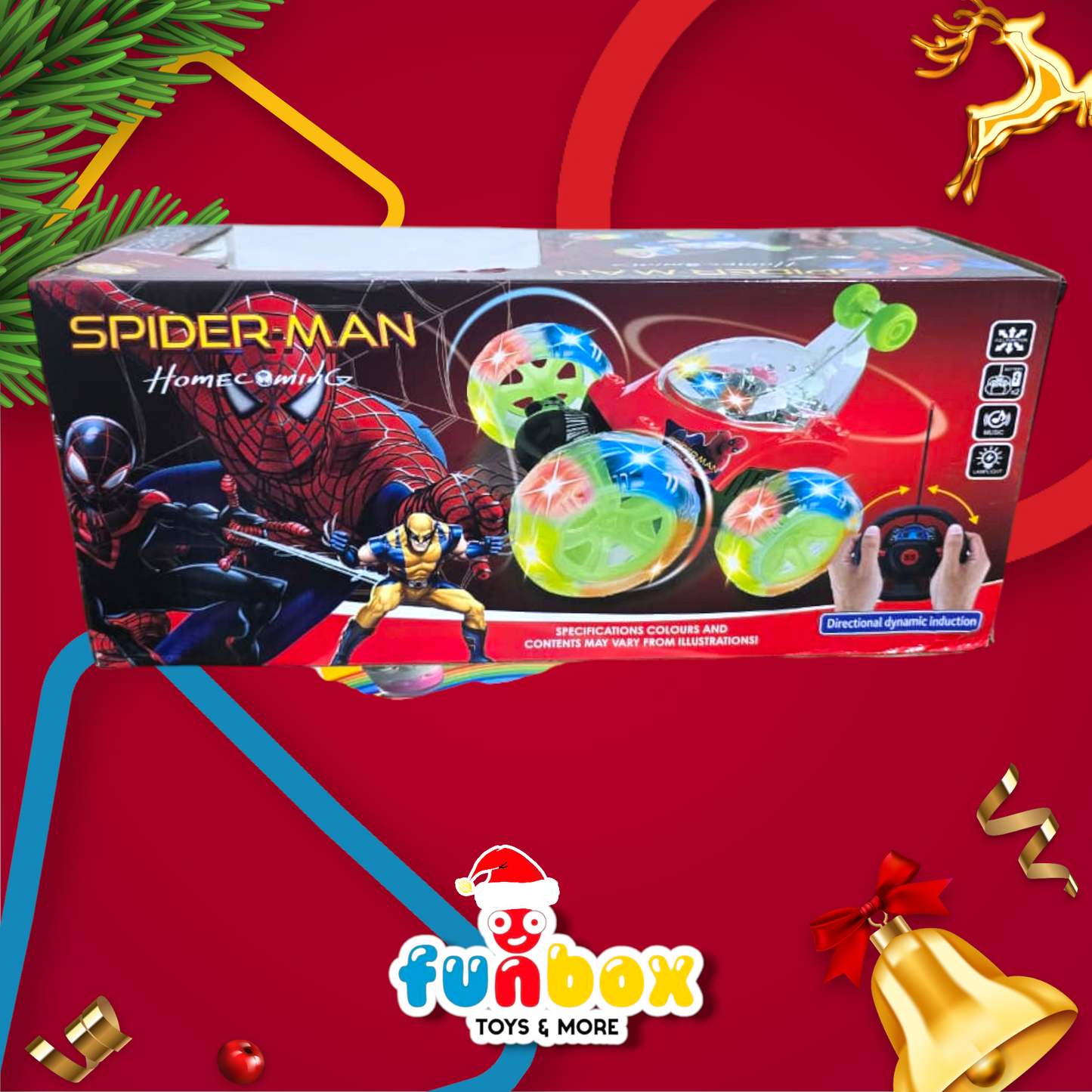 Spiderman Homecoming Car – Action-Packed Remote Fun